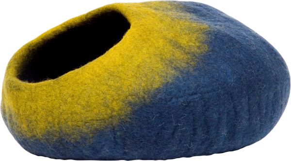 DDKC Höhle Ombre navy/grün - 50x36x25cm