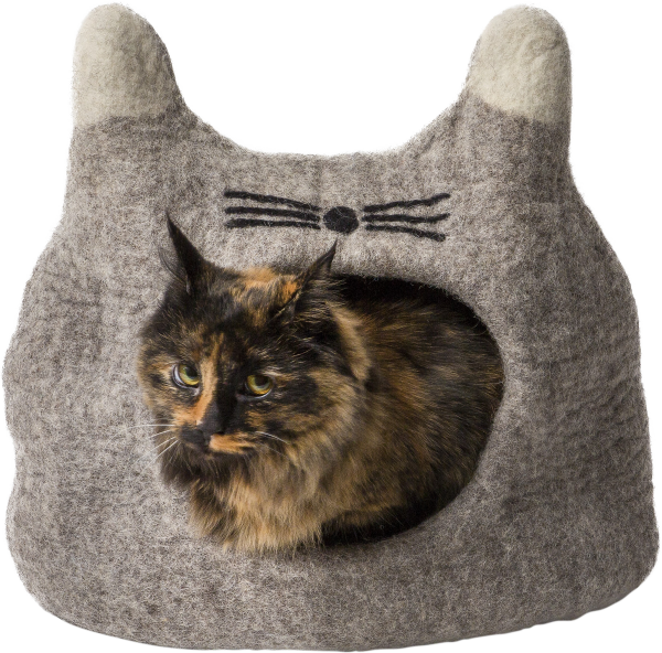 DDKC Höhle Katze, nature - 36x34x30cm