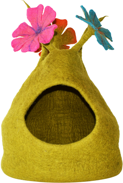 DDKC Höhle Bouquet, grün - 36x25x36cm