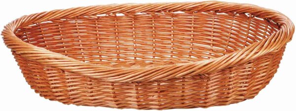 Korb, dunkle Weide - 80cm