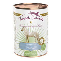 Menu sensitiv Pferd mit Gurke+Erdbeere - 400g