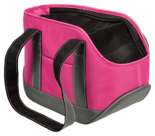 Tasche Alea, pink/grau - 16×20×30cm