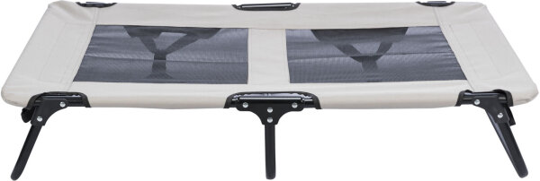 Hundeliege, beige/schwarz - 120×19×70cm