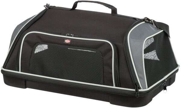 Airline Tasche Boarding, schwarz/grau - 55×23×40cm