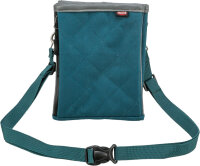 Snacktasche Twin, 15×18×2,5cm, petrol