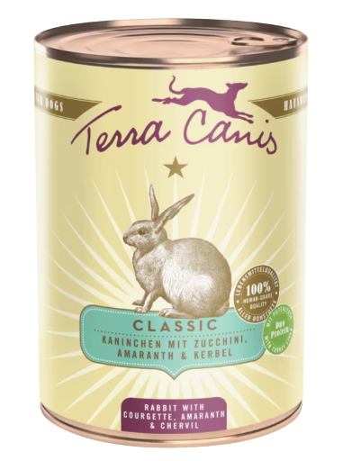 Classic getreidearm Kaninchen m. Zucchini, Amaranth&Kerbel - 800g