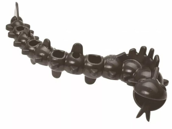 ECOMFY TOY SNACKY WORM, OLIVE - 22x8cm