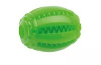 COMFY TOY DENTAL RUGBY MINT, GREEN - 8x6,5cm