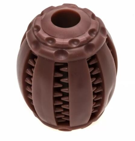 ECOMFY TOY DENTAL RUGBY MINT, MEATY - 8x6,5cm