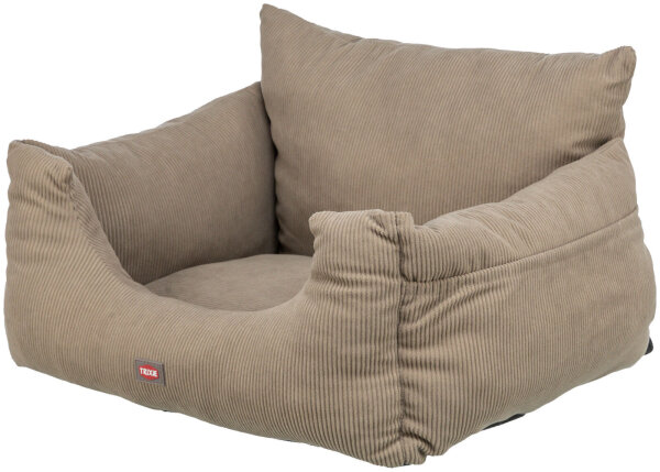 Autositz, taupe - 55×50×30cm