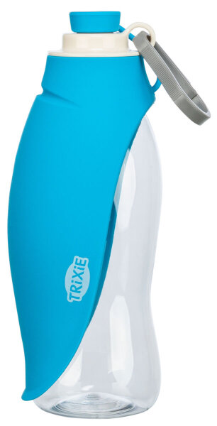 Flasche mit Trinknapf, 0,55 l, diverse