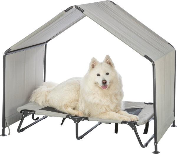 Überdachung für  28211, beige/schwarz - 90×85×70cm