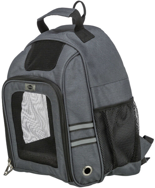 Rucksack Dan, 34×44×26cm, grau