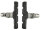 SHIMANO Fahrrad-Bremsschuhe, V-Bremse, schraubbar