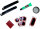 REMA TIP TOP Kit de réparation de vélo "TT 00", 12 pièces kit pour chambres à air, dans un étui rigide pratique,
