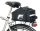 FISCHER Fahrrad-Gepäckträgertasche 2in1, schwarz