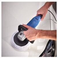 cartrend Polisseuse de voiture professionelle, 1.200 Watt 230 Volt, diamètre de disque: 180 mm, idéal pour polissage