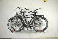 FISCHER Porte-vélo de toit, pour 2 vélos pour une fixation sur le toit dautomobile, pour transporter