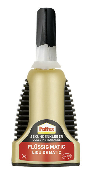 Instant glue Pattex liquid Matic contents 3 g