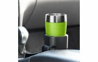 emsa Tasse isotherme TRAVEL CUP, 0,20 L, manchette noir en acier inoxydable de haute qualité, revêtement en silicone