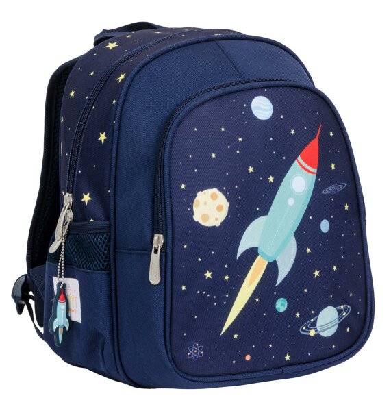 Rucksack mit Isofach Space blau 27x32x19cm ALLC BPSPBU40