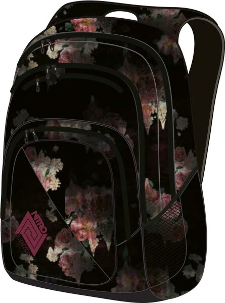 Rucksack Stash 29, blackrose schwarz 49x30x22cm NITRO 878011086