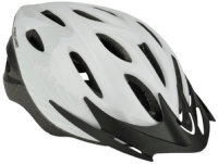 FISCHER Fahrrad-Helm White Vision, Größe: S/M