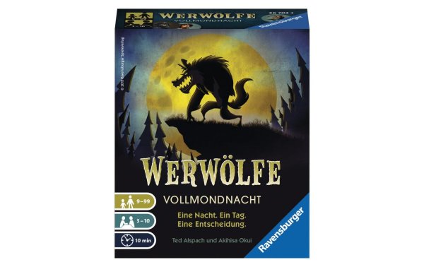 Ravensburger Kartenspiel Werwölfe Vollmondnacht