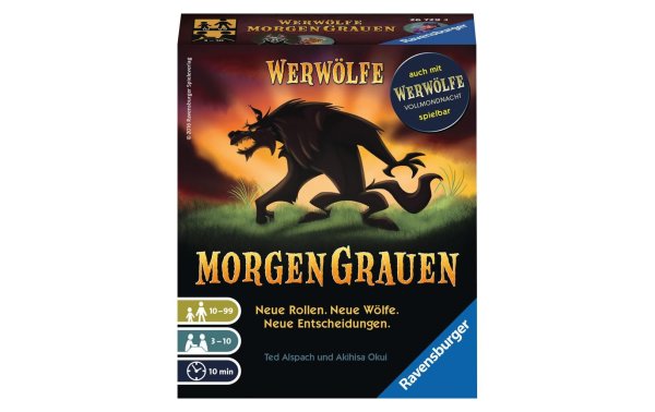 Ravensburger Kartenspiel Werwölfe Morgengrauen