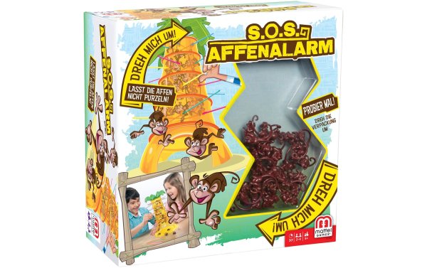 Mattel Spiele Kinderspiel S.O.S. Affenalarm