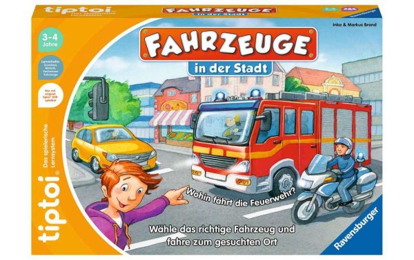 tiptoi Spiel Fahrzeuge in der Stadt