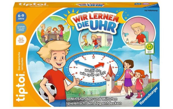 tiptoi Spiel Wir lernen die Uhr