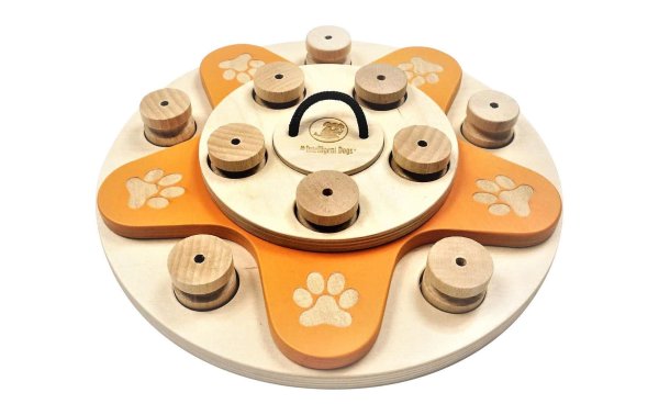 My Intelligent Dogs Strategie-Spiel Hundeblume aus Holz