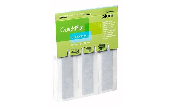 PLUM Detectable long Pflaster Refill 30 Stück