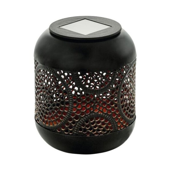 LED Solar-Tischleuchte EGLO Farbe schwarz/kupfer