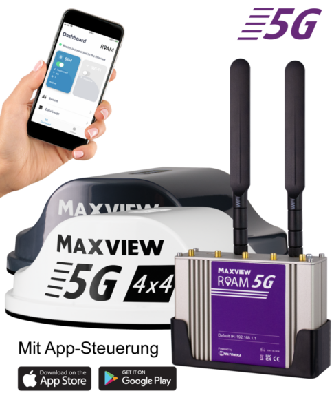 Antenna MAXVIEW Roam 5G 4x4 LTE/WiFi Color anthracite