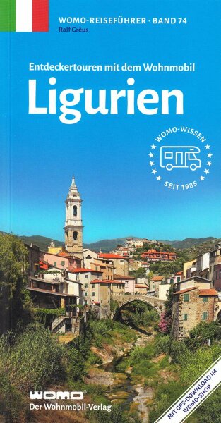 Womo Liguria travel book