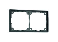 Spacer frame flat Colour black double