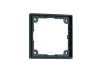 Cadre entretoise plat noir, 1 pièce