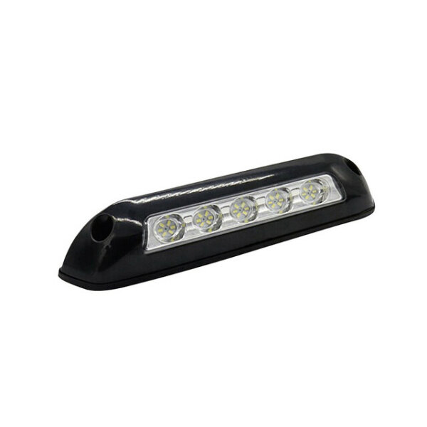 LED Türeingangsleuchte Jamara-LED IP66 12V 6,5W 7000k Farbe: schwarz