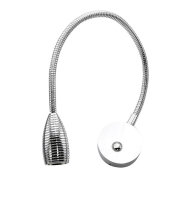 LED Leseleuchte Jamara-LED flexibel mit Touch-Dimmer 12V...