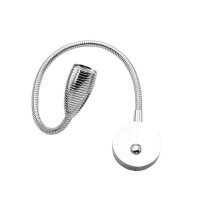 LED Leseleuchte Jamara-LED flexibel mit Touch-Dimmer 12V...