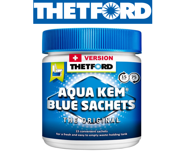 Toilet sachet THETFORD Aqua Kem Sachets pack 0.375 kg / 15 bag CH version
