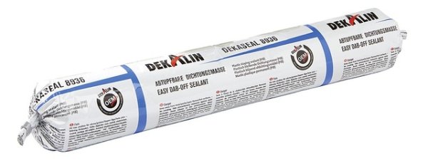 Mastic détanchéité DEKALIN Dekaseal 8936 Contenu 0,56 l Couleur gris clair en sachet tubulaire