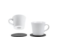 Magnet-Espressotassen silwy Porzellan, 2er Set