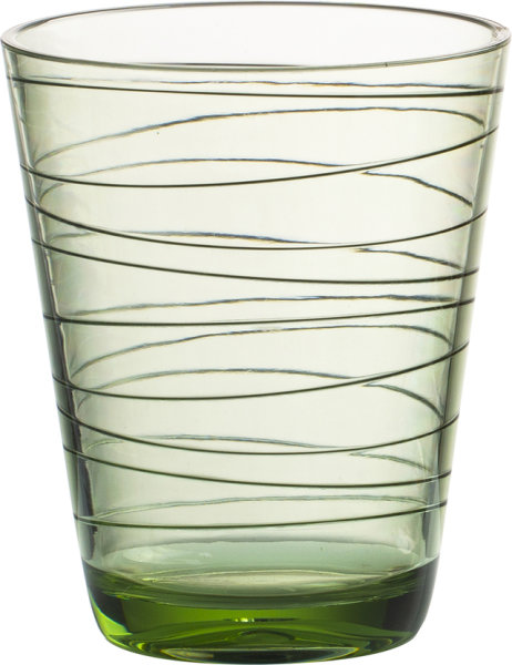 Verre BRUNNER Onda 300 ml, coloris vert clair