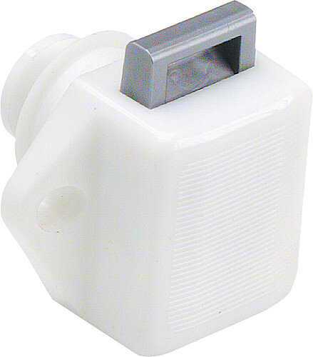 Mini-Druckknopf-Schloss Farbe weiß