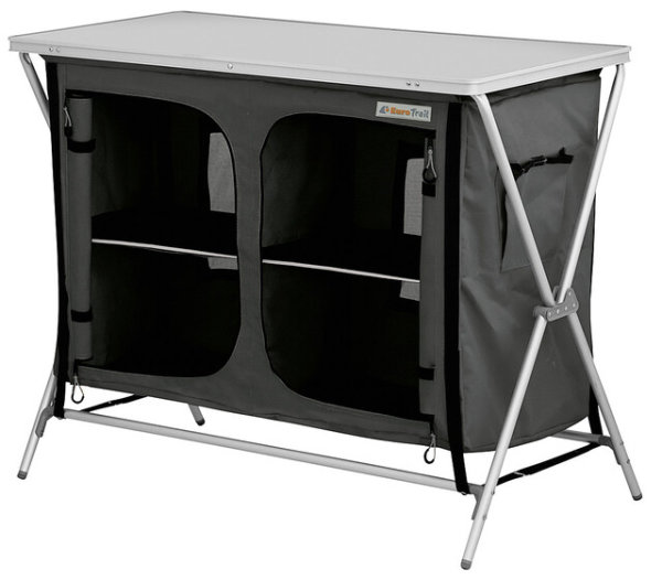 Camping closet EuroTrail Bonaire Aluminium colour dark grey