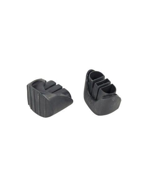 Lot de 4 patins anthracite