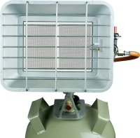 Infrared plug-in radiator BC 4200 PZ for operation outdoors